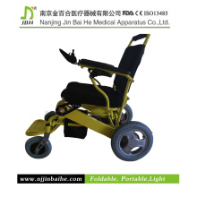Cadeira de rodas elétrica deficientes dobrando para os povos incapacitados e idosos